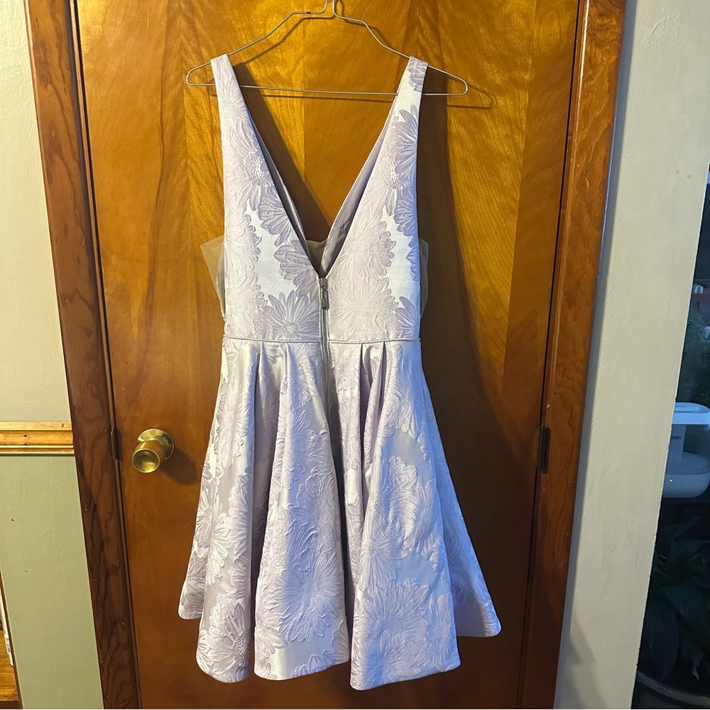 Sherri Hill Light Purple Dress - Picture 2 of 7